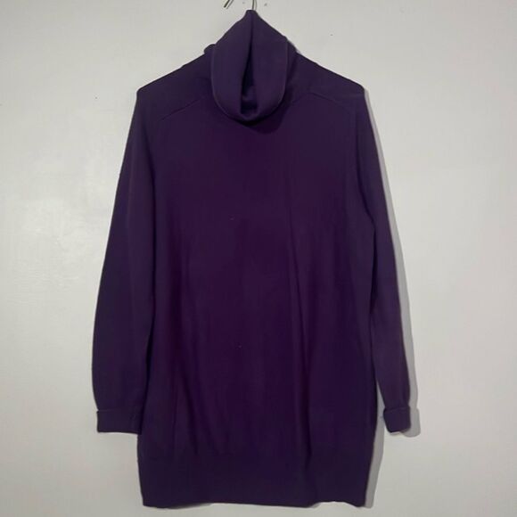 Lands End cowl neck sweater medium - Picture 1 of 8